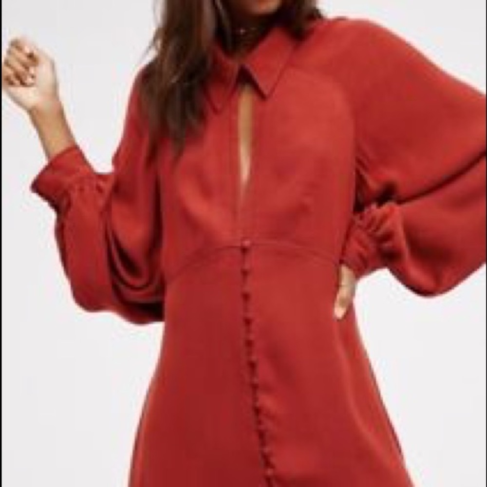 Free people button up dress